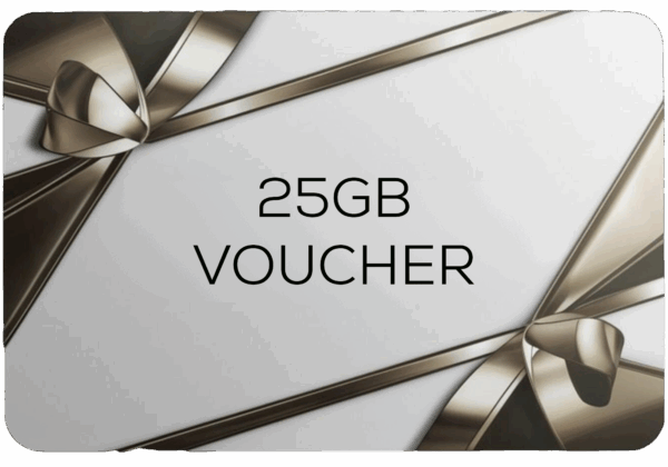 25GB Voucher